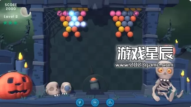 switch《万圣节泡泡射手（Halloween Bubble Shooter）》英文版nsp下载_2