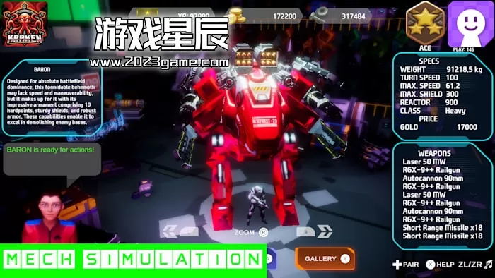 switch《Ace机甲战斗 Ace Robot Combat》英文版nsp下载_1