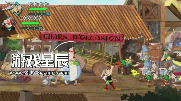 switch《阿斯泰利克斯历险记 全拍飞2 Asterix & Obelix–Slap them all!2》中文版nsp下载+1.0.3补丁_2