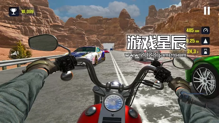 switch《高速公路摩托赛车冲刺2023模拟器 Highway Moto Racing Rush 2023》英文版nsp下载_4