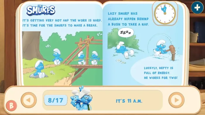 【儿童学习】switch《蓝精灵：学习和玩耍 The Smurfs Learn and Play》中文版nsz下载_4