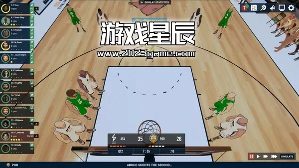 PC《职业篮球经理2024/Pro Basketball Manager 2024》中文版下载v1.22_0