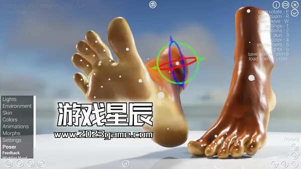 PC《足部造型模拟器 - 专业版/HAELE 3D - Feet Poser Pro》中文版下载_0