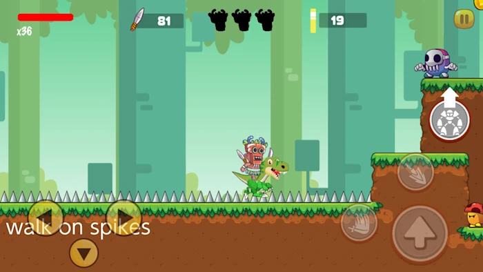 switch《超级史前世界冒险 Super Prehistoric World》英文版nsp下载_4