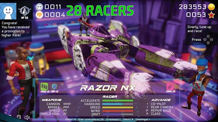switch《王牌反重力格斗赛车 Ace Antigravity Combat Racing》英文版nsp下载_1