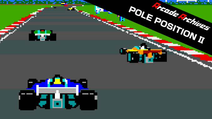 switch《街机博物馆:首位发车2 Arcade Archives POLE POSITION II》英文版nsp下载