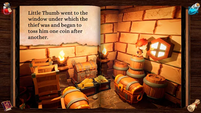 【儿童互动】switch《汤姆拇指：互动书  Tom Thumb: Interactive Book》英文版nsp下载_4