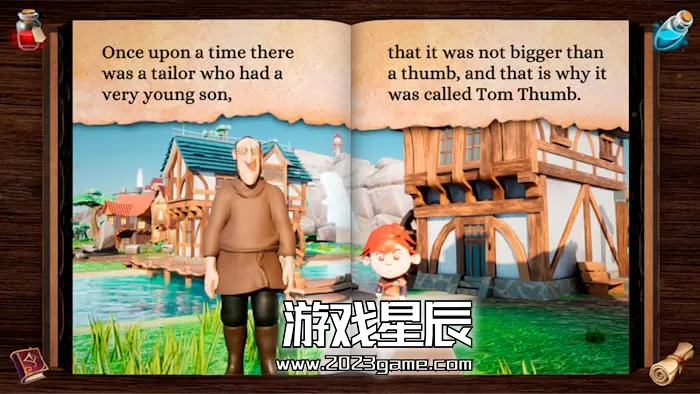 【儿童互动】switch《汤姆拇指：互动书  Tom Thumb: Interactive Book》英文版nsp下载_1