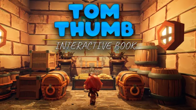 【儿童互动】switch《汤姆拇指：互动书  Tom Thumb: Interactive Book》英文版nsp下载