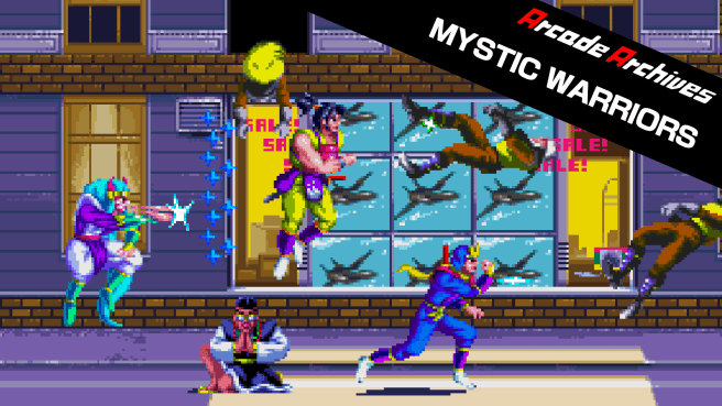 switch《街机档案：怒之忍者 Arcade Archives MYSTIC WARRIORS》英日文版nsp下载+1.0.1补丁