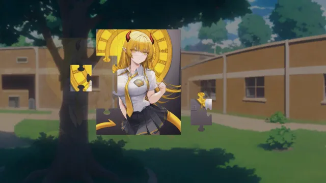 switch《动漫拼图 – School Trouble アニメパズル学校トラブル》英文版nsp下载_3