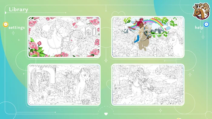 switch《小马世界 – 按数字着色 Pony World – Color by Numbers》英文版nsp下载_4