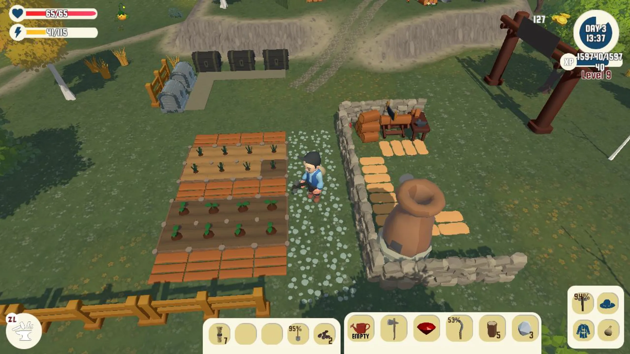 switch《种田骑士冒险记(Farm Knight Adventures)》英文nsp下载+1.0.2补丁_1