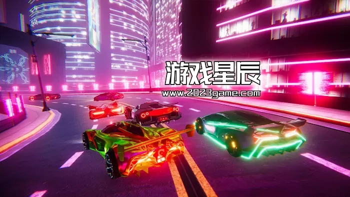 switch《霓虹灯漂流者-赛博飙车 Neon Drifter - Cyber Racing》英文版nsp下载_3