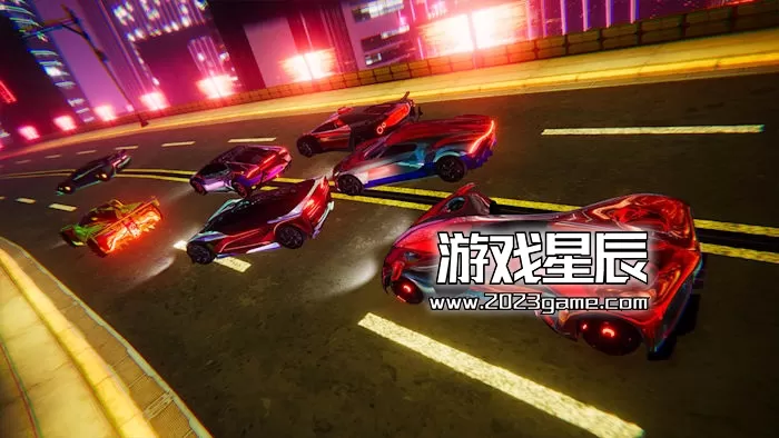 switch《霓虹灯漂流者-赛博飙车 Neon Drifter - Cyber Racing》英文版nsp下载_4