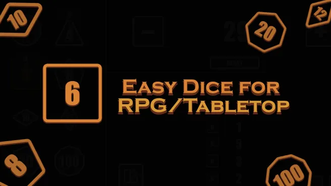 switch《RPG/桌面游戏的简易骰子（Easy Dice for RPG/Tabletop）》英文版nsp下载