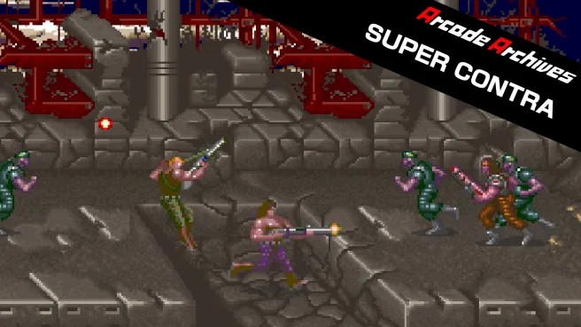 switch《街机档案：超级魂斗罗 Arcade Archives SUPER CONTRA》英文版nsp下载