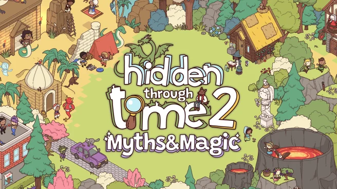 switch《跨时空躲藏2传说与魔法（Hidden Through Time 2: Myths & Magic）》中文版nsz下载+1.0.226补丁