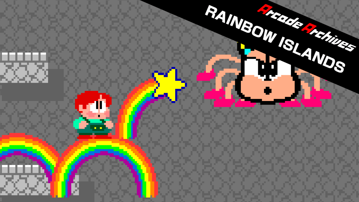 switch《街机档案彩虹岛 Arcade Archives RAINBOW ISLANDS》英文版nsp下载