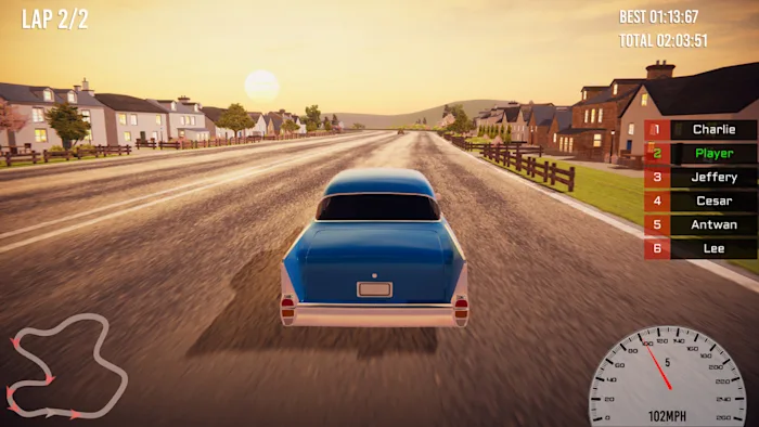 switch《日落赛车手 Sunset Racer》英文版nsp下载_3