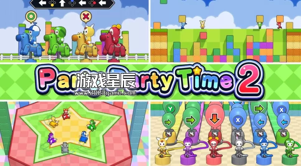 【多人同屏】switch《派对派对时间2 Party Party Time 2》英文版nsp下载