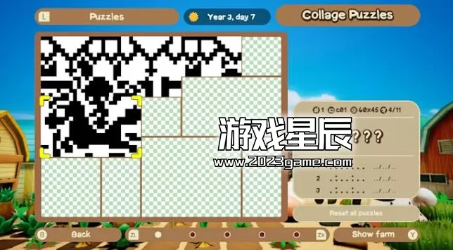 switch《绘图方块：牧场物语 Piczle C4ross Story》中文版nsz下载+1.021补丁_5