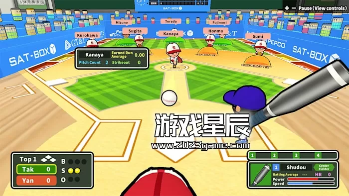switch《桌面棒球2（Desktop BaseBall 2）》英文版nsp下载_1