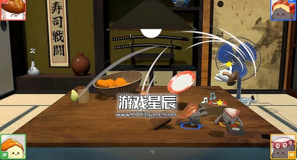 【多人同屏】switch《寿司大作战 Sushi Battle Rambunctiously》中文版nsp下载+1.0.4c补丁_4
