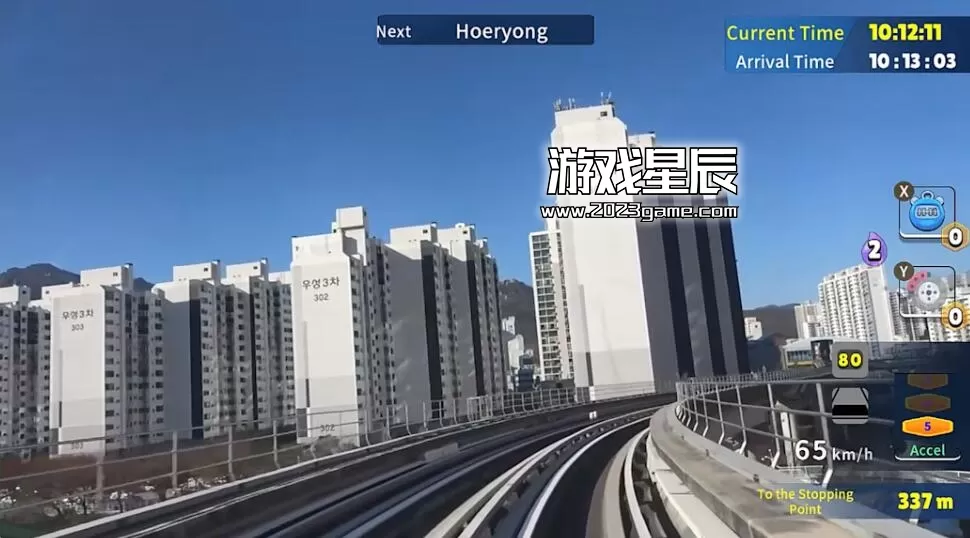switch《韩国铁路驾驶 Uijeongbu 轻轨 Korean Rail Driving Tour》中文版nsz下载_3