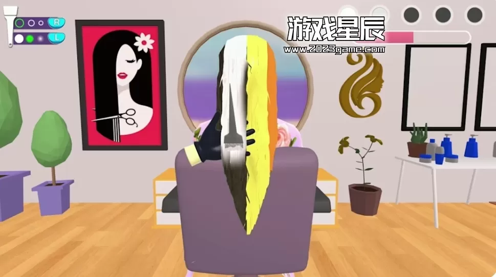 switch《染发模拟器 Hair Dye》英文版nsp下载+1.0.1补丁_4