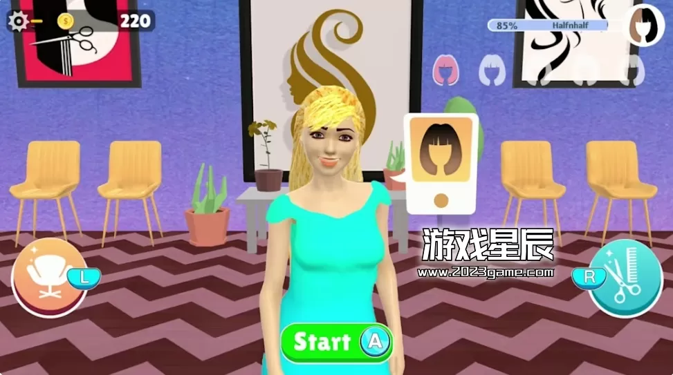 switch《染发模拟器 Hair Dye》英文版nsp下载+1.0.1补丁_1