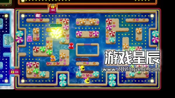 【需联网】switch《吃豆人无尽地道争豆 PAC-MAN Mega Tunnel Battle: Chomp Champs》中文版nsp下载_0