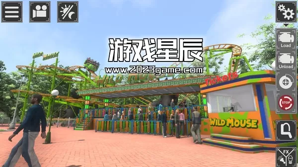 【7.55】PS4《主题公园模拟器 Theme Park Simulator》英文版PKG下载_1