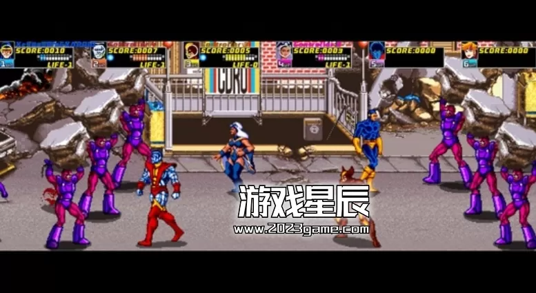 【SS转PS4】《X战警街机游戏》英文版PKG下载_0