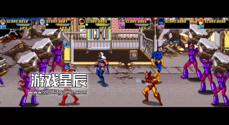 【SS转PS4】《X战警街机游戏》英文版PKG下载