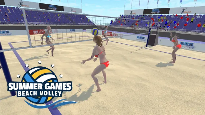 switch《夏季运动会沙滩排球（Summer Games Beach Volley）》英文版nsp下载