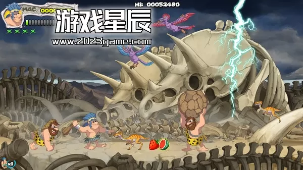 【5.05】PS4《新战斗原始人:穴居人忍者 New Joe & Mac: Caveman Ninja》中文版PKG下载+v1.03补丁_1