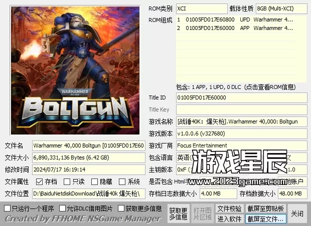 【合集】switch《战锤40k》全系列大合集XCI整合版下载_0