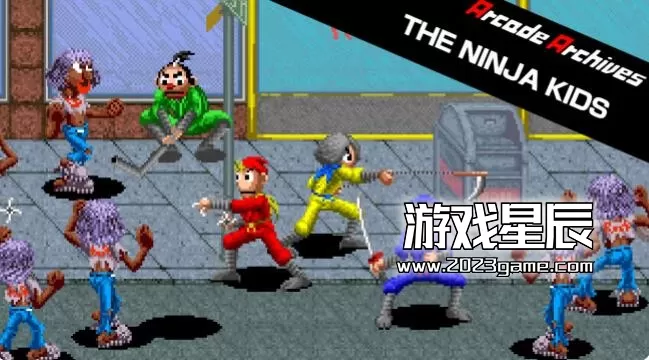 switch《街机档案：忍者布娃娃 Arcade Archives THE NINJA KIDS》英文版nsp下载