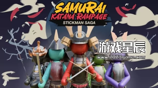 switch《武士刀横冲直撞：火柴人传奇 Samurai Katana Rampage Stickman Saga》英文版nsp下载