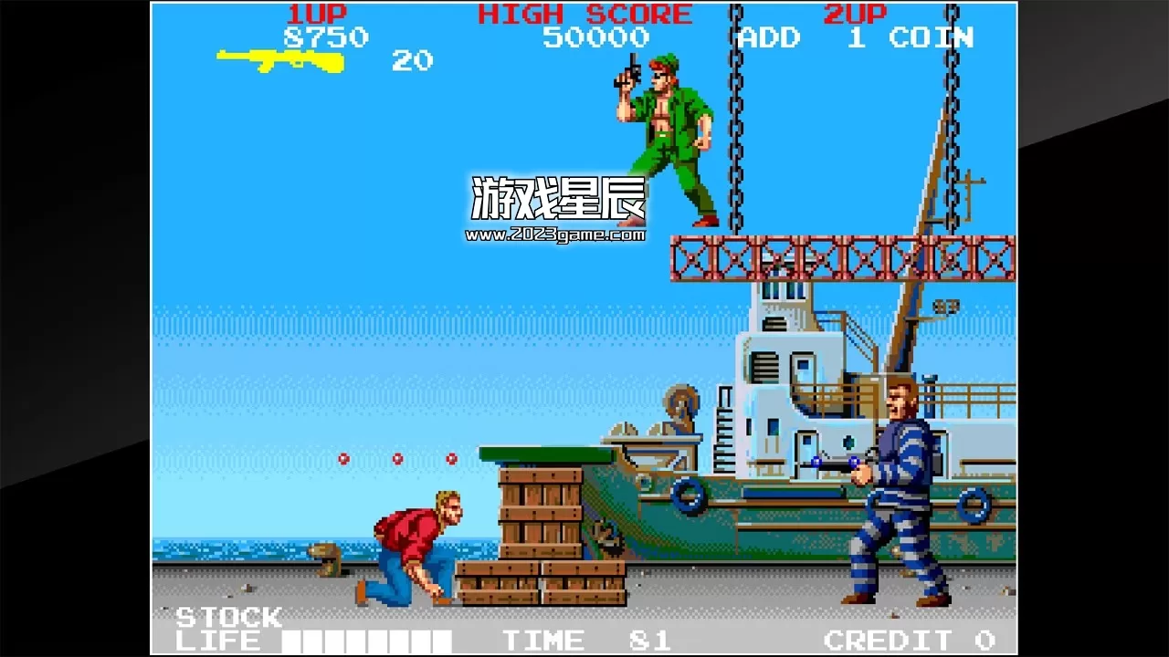 switch《街机档案-罪恶都市 Arcade Archives CRIME CITY》英文版nsp下载+金手指_1