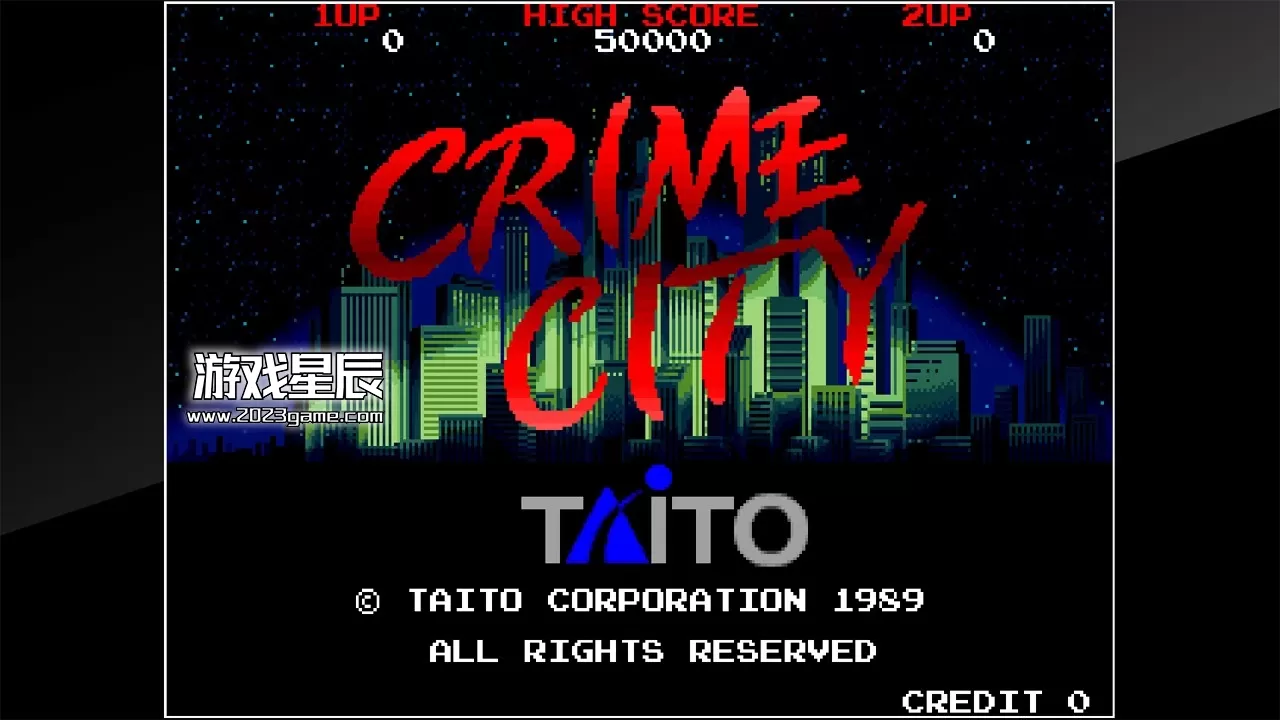 switch《街机档案-罪恶都市 Arcade Archives CRIME CITY》英文版nsp下载+金手指