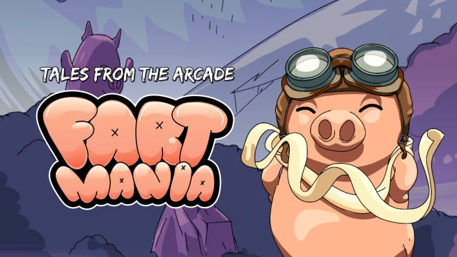 switch《街机故事：放屁狂潮（Tales From The Arcade: Fartmania）》英文版nsp下载