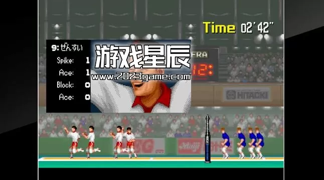 switch《街机档案 能量排球 Arcade Archives POWER SPIKES》英文版nsp下载+金手指_4