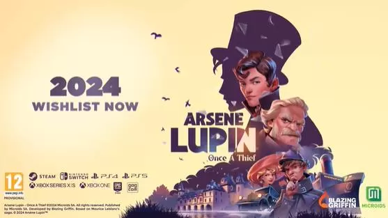 switch《亚森罗宾昔日大盗(Arsene Lupin - Once a)》美版中文+1.0.3补丁