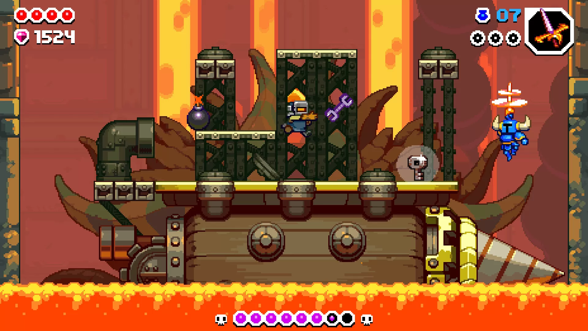 switch《铲子骑士:挖掘(Shovel Knight Dig)》+1.1.5补丁中文版_6