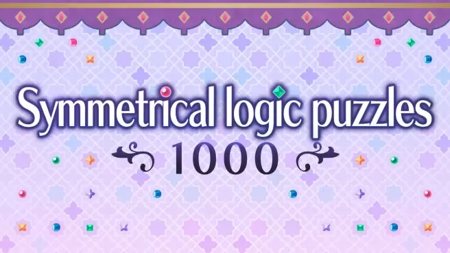 switch《对称逻辑解谜1000(Symmetrical logic puzzles1000)》美版中文