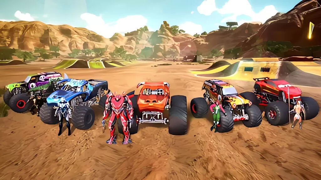 ps4《风火轮赛车怪兽卡车:疯狂特技》[9.0]美版更新V1.01+DLC-寻宝包_1