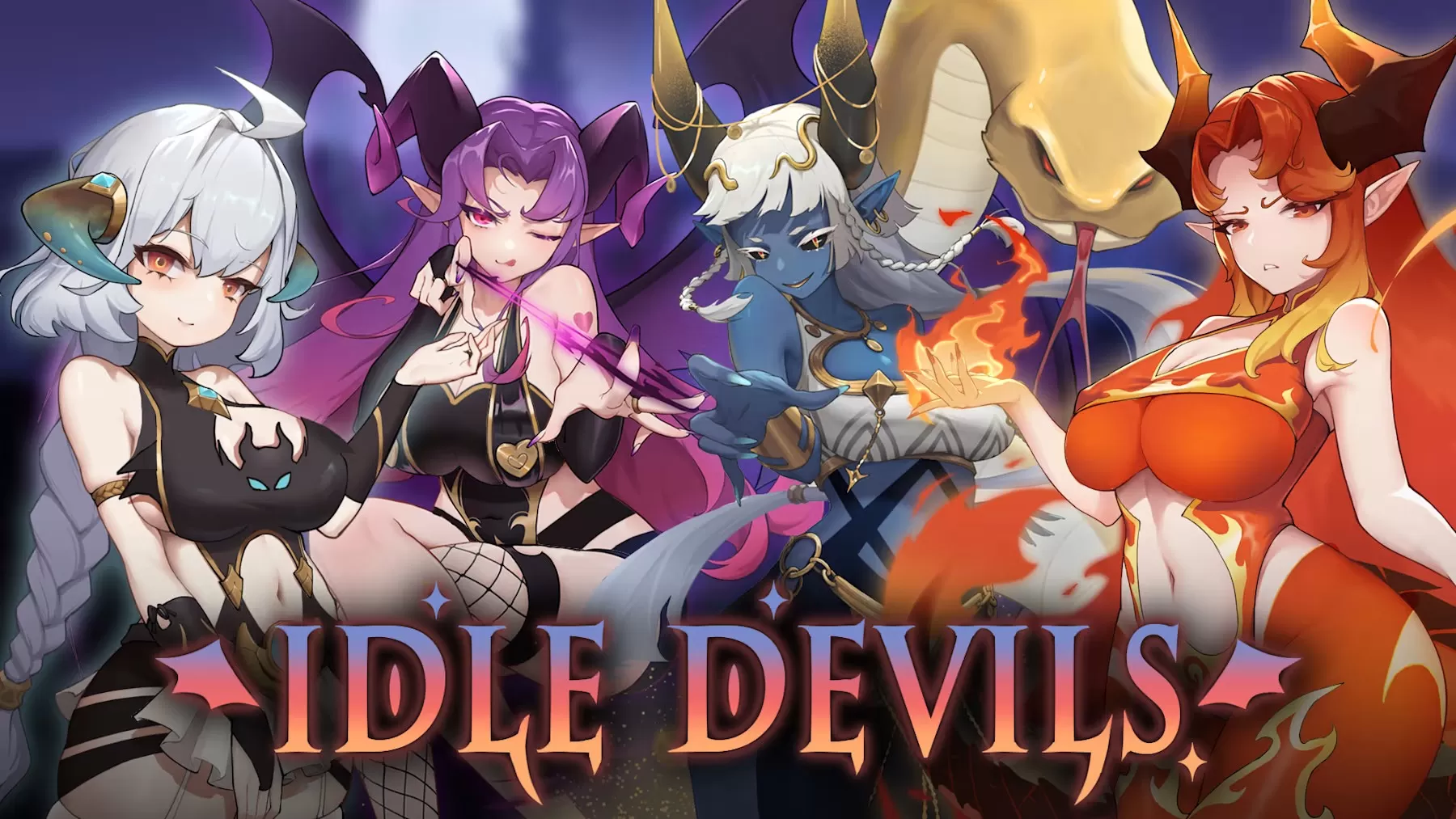 switch《挂姬恶魔(IDLE DEVILS)》[NSZ]美版中文+1.0.2补丁