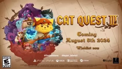 switch《猫咪斗恶龙3(Cat QuestIII)》[nsz]美版中文+1.2.0补丁